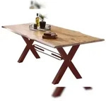 SIT M&ouml;bel Esstisch Baumkante | 200 x 100 x 76 cm | Platte 36 mm Akazie natur 