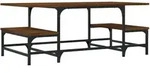vidaXL Couchtisch Braun Eichen-Optik 100x50,5x40 cm Holzwerkstoff