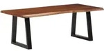 vidaXL Couchtisch Honigbraun 110x55x40 cm Massivholz Akazie