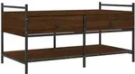 vidaXL Couchtisch Braun Eichen-Optik 99x50x50 cm Holzwerkstoff