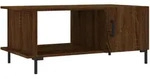 vidaXL Couchtisch Braun Eichen-Optik 90x50x40 cm Holzwerkstoff