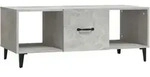 vidaXL Couchtisch Betongrau 102x50x40 cm Holzwerkstoff