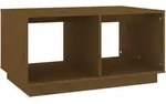 vidaXL Couchtisch Honigbraun 80x50x40 cm Massivholz Kiefer