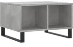 vidaXL Couchtisch Betongrau 60x50x36,5 cm Holzwerkstoff
