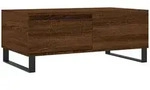 vidaXL Couchtisch Braun Eichen-Optik 90x50x36,5 cm Holzwerkstoff