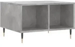 vidaXL Couchtisch Betongrau 60x50x36,5 cm Holzwerkstoff