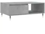 vidaXL Couchtisch Betongrau 90x60x35 cm Holzwerkstoff