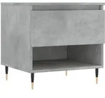 vidaXL Couchtisch Betongrau 50x46x50 cm Holzwerkstoff