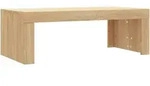 vidaXL Couchtisch Sonoma-Eiche 102x50x36 cm Holzwerkstoff