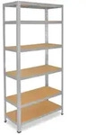 shelfplaza HOME 200x100x40 cm Schwerlastregal in verzinkt mit 6 B&ouml;den und 145...