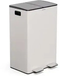Klarstein EcoVista M&uuml;lleimer mit Kompostbeh&auml;lter Abfalleimer 60 Liter + 3L