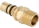 Geberit &Uuml;bergang Mepla &Oslash; 20 mm x R 1/2 mit AG Rotguss