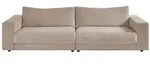 KAWOLA Sofa MADELINE 3-Sitzer Cord taupe