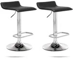CLP 2er Set Barhocker Dyn schwarz