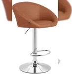 CLP Barhocker Miami Kunstleder V2 hellbraun