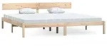 vidaXL Massivholzbett Kiefer 180x200 cm