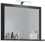 VCB10 Maxi Spiegelschrank Bad , Badespiegel mit 1 Regal Anthrazit.