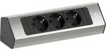 BACHMANN CASIA2 3xCEE7/3 2,0m AEH Edelstahl-Optik