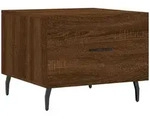 vidaXL Couchtisch Braun Eichen-Optik 50x50x40 cm Holzwerkstoff
