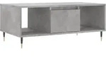 vidaXL Couchtisch Betongrau 90x50x36,5 cm Holzwerkstoff