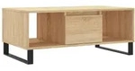 vidaXL Couchtisch Sonoma-Eiche 90x50x36,5 cm Holzwerkstoff
