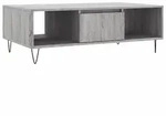 vidaXL Couchtisch Grau Sonoma 104x60x35 cm Holzwerkstoff