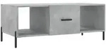 vidaXL Couchtisch Betongrau 102x50x40 cm Holzwerkstoff