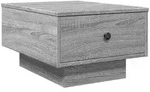 vidaXL Couchtisch Grau Sonoma 60x45x31 cm Holzwerkstoff