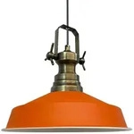 Bamyum Asletl Vintage Metall Orange Pendelleuchte