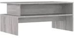 vidaXL Couchtisch Grau Sonoma 90x55x42,5 cm Holzwerkstoff