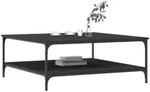 vidaXL Couchtisch Schwarz 100x100x40 cm Holzwerkstoff vidaXL Couchtisch Schwarz 100x100x40 cm Holzwerkstoff