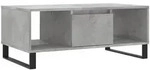 vidaXL Couchtisch Betongrau 90x50x36,5 cm Holzwerkstoff