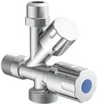 KIRCHHOFF Ger&auml;te Universal Eckventil mit Sp&uuml;lmaschinenanschluss, 1&frasl;2"
