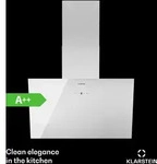 Klarstein Laurel 60 Dunstabzugshaube 60cm Abluft: 247 m3/h LED Touch Weiß Klarstein Laurel 60 Dunstabzugshaube 60cm Abluft: 247 m3/h LED Touch Weiß
