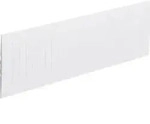 Hager Abdeckstreifen, Kunststoff, sperrbar, 216x45mm, wei&szlig;, RAL9010