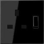 Jung Abschaltbare Steckdose sw LS 3171 SW LS3171SW