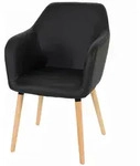 Mendler Esszimmerstuhl Malm&ouml; T381, Stuhl K&uuml;chenstuhl, Retro 50er Jahre Design...