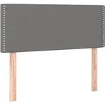 vidaXL Kopfteil Dunkelgrau 90x5x78/88 cm Stoff