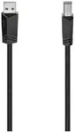 Hama 00200602 USB Kabel 1,5 m USB 2.0 USB A USB B Schwarz
