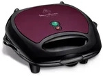 MOULINEX Breaktime Waffeleisen Croque-Monsieur Violet Schwarz 700W SJ616A12