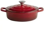 APS braadslede met deksel -5 STARS- &Oslash; 25 cm, H: 7 cm, 2,5 liter gietijzer,