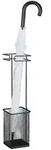 Relaxdays Regenschirmst&auml;nder, HBT 52,5 x 13,5 x 13,5 cm, Metall, eckiger
