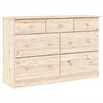 vidaXL Kommode ALTA 112x35x73 cm Massivholz Kiefer