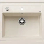 BLANCO GmbH + Co KG BLANCO DALAGO 6-F Einbausp&uuml;le SILGRANIT softwei&szlig; ab 60 cm