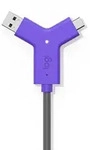 Logitech Swytch AV-Sender & -Empf&auml;nger Schwarz, Violett