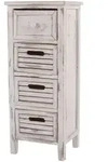 Mendler Kommode T18, Schubladenschrank Schrank, 4 Schubladen, 74x30x25cm...