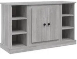 vidaXL Sideboard Grau Sonoma 100x35,5x60 cm Holzwerkstoff