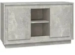 vidaXL Sideboard Betongrau 102x35x60 cm Holzwerkstoff