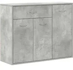 vidaXL Sideboard Betongrau 88x30x70 cm Holzwerkstoff