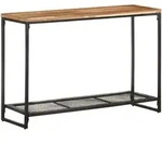 vidaXL Konsolentisch 110x35x75 cm Akazie Massivholz